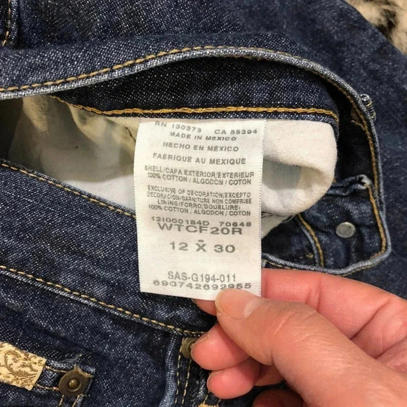 Schmidt workwears women jeans size 12x30 - Picture 3 of 4